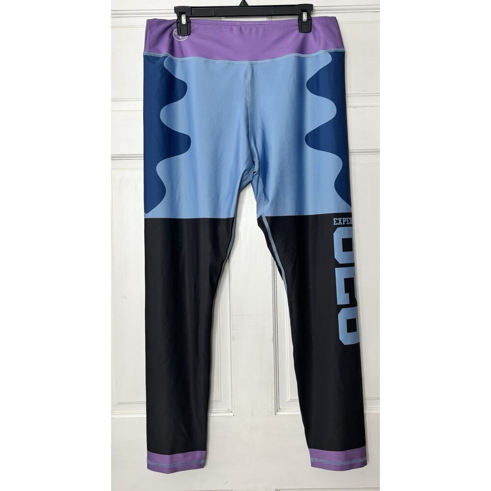 Disney Parks Run Disney Leggings 626 Stitch Experiment Marathon Womens X-Large